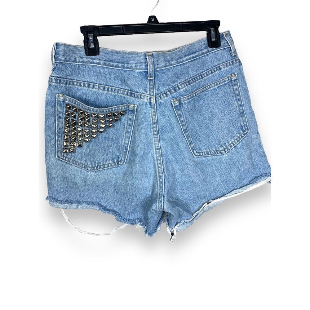 Land’s End Studded Pocket Cut Off Denim Shorts 12P